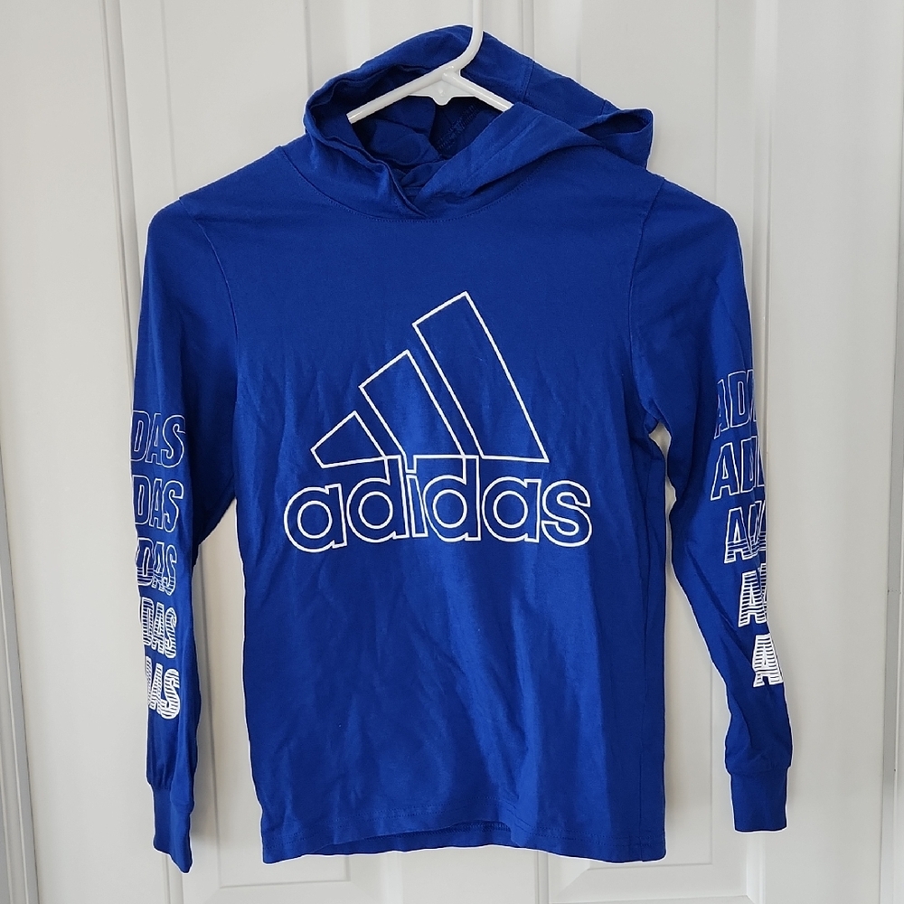 Adidas Kids Royal Blue Hoodie